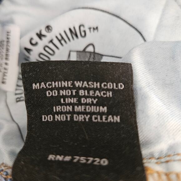 Buckle Black Tailored Bootcut Jeans Sz 27X34 Fit 53 EUC - Picture 7 of 9